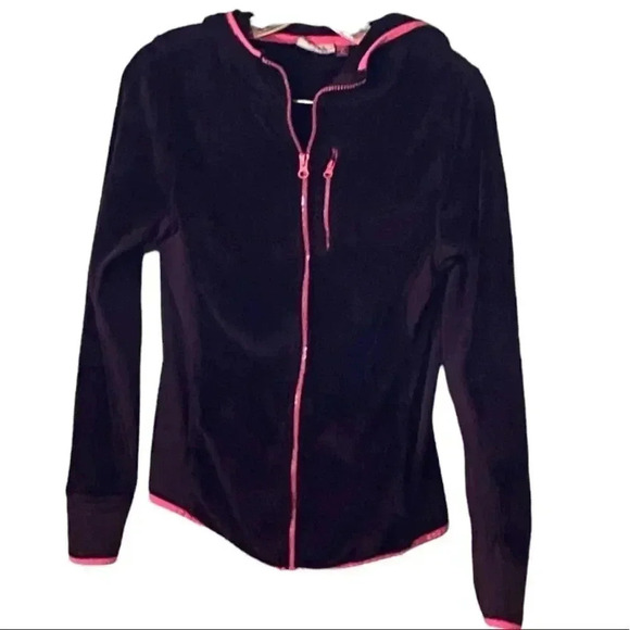 SO size M zip up fleece EUC deep purple - Picture 1 of 7